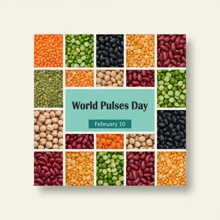 Free World Pulses Day Pulses Varieties Poster Background Download