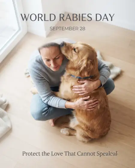 world rabies day 2026 awareness poster - World Rabies Day 2026