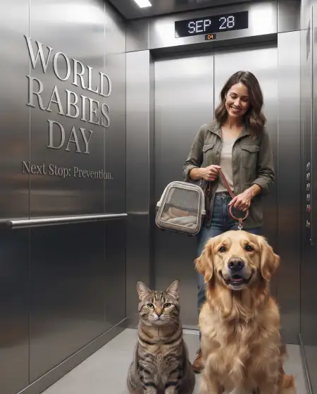 world rabies day 2026 campaign poster - World Rabies Day 2026
