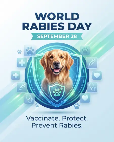 world rabies day 2026 vector illustration - World Rabies Day 2026