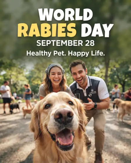 world rabies day social media captions
