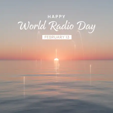 World Radio Day Canva Template Ideas - Free World Radio Day Download