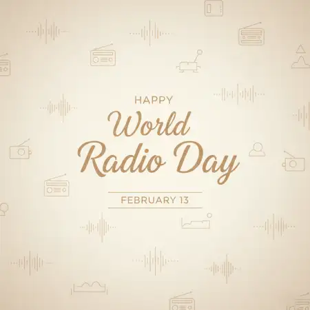 World Radio Day Digital Marketing Ideas - Free World Radio Day Download