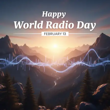 World Radio Day Email Newsletter Content - Free World Radio Day Download