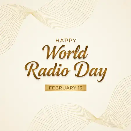 World Radio Day Event Invitation Template - Free World Radio Day Download