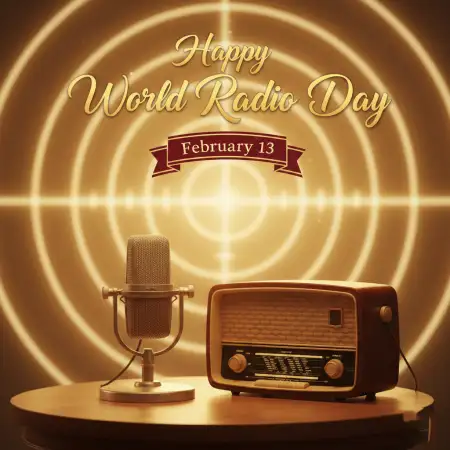 World Radio Day For School Assembly - Free World Radio Day Download