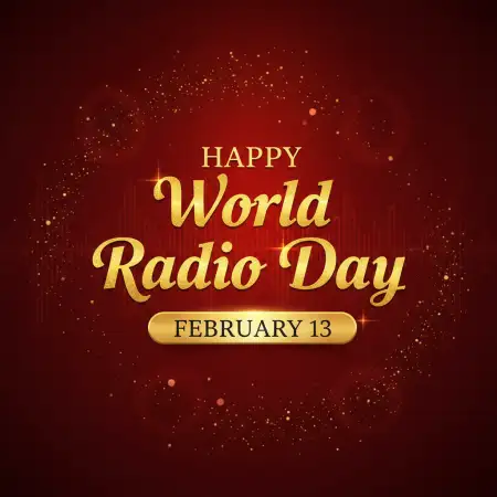 World Radio Day Promotional Graphic Design - Free World Radio Day Download