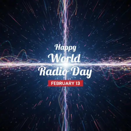 World Radio Day Radio Waves Graphic Design - Free World Radio Day Download