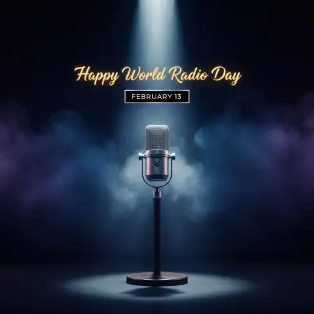 World Radio Day Transparent Background Png - Free World Radio Day Download