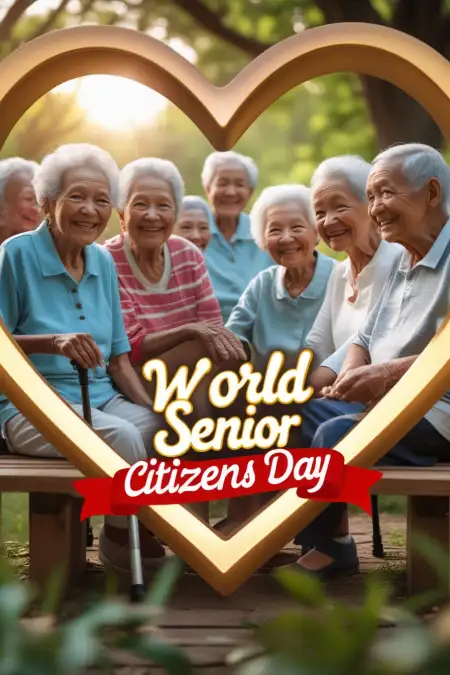 World Senior Citizens Day Awareness Campaign Ideas - Free World Senior Citizens Day Download