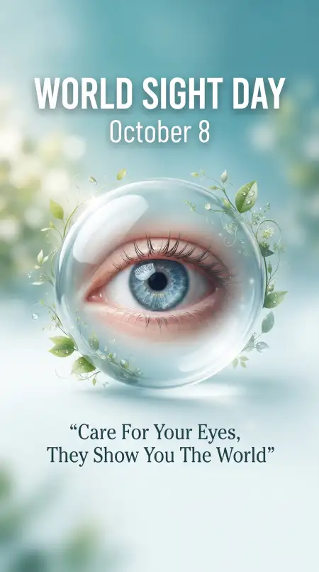 world sight day eye care poster 2026 - World Sight Day 2026