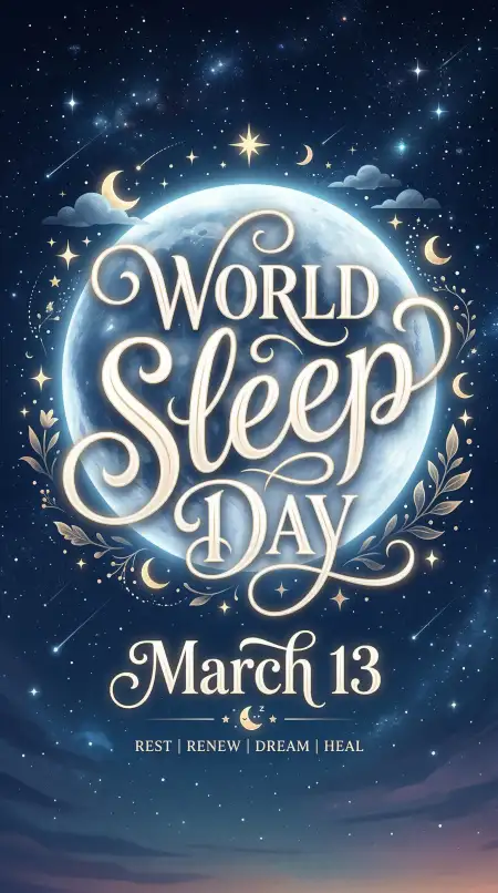 World Sleep Day Awareness Poster Design - Free World Sleep Day Download