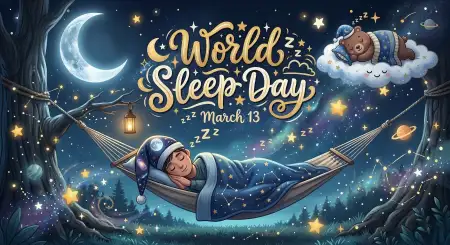 World Sleep Day Awareness Poster For School - Free World Sleep Day Download