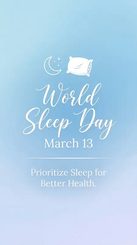 World Sleep Day Health Awareness Slogans - Free World Sleep Day Download