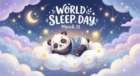 World Sleep Day Poster Message Ideas - Free World Sleep Day Download