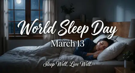World Sleep Day Social Media Banner Design - Free World Sleep Day Download