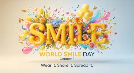 world smile day 2026 greetings - World Smile Day 2026