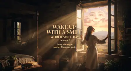 world smile day best captions 2026 - World Smile Day 2026