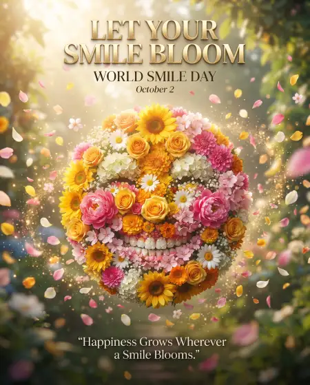 world smile day creative design 2026 - World Smile Day 2026