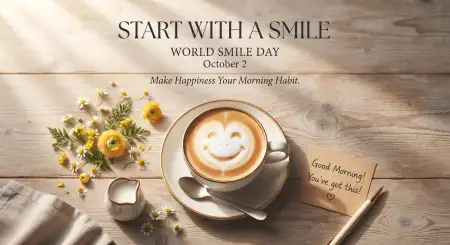 world smile day cute smile quotes 2026 - World Smile Day 2026