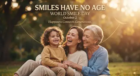 world smile day greetings for friends 2026 - World Smile Day 2026