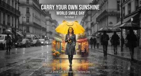 world smile day messages for social media 2026 - World Smile Day 2026