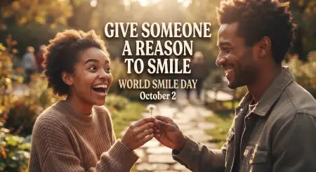 world smile day motivational quotes 2026 - World Smile Day 2026