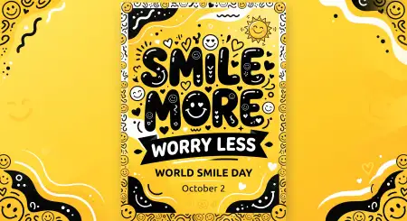 world smile day poster design 2026 - World Smile Day 2026