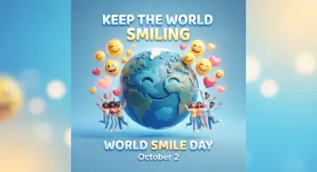 world smile day short messages 2026 - World Smile Day 2026