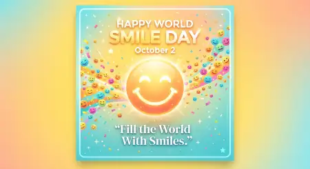 world smile day short quotes 2026 - World Smile Day 2026