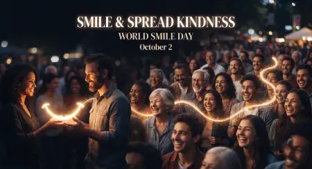 world smile day smile and spread kindness 2026 - World Smile Day 2026