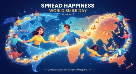 world smile day social media post 2026 - World Smile Day 2026