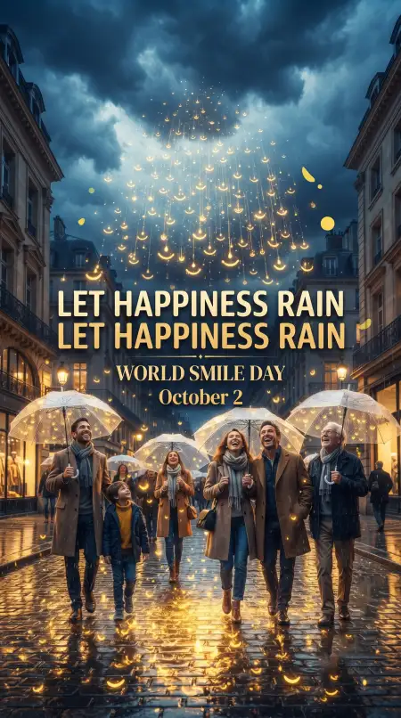 world smile day spread happiness 2026 - World Smile Day 2026