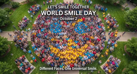 world smile day wishes for colleagues 2026 - World Smile Day 2026