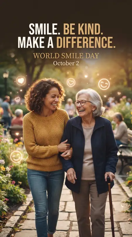 world smile day wishes for loved ones 2026 - World Smile Day 2026