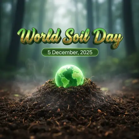 World Soil Day 2025 Greeting Card Image Design - Free World Soil Day Download