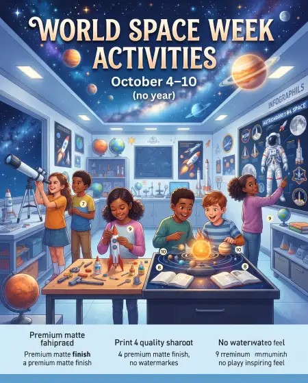 world space week 2026 activities - World Space Week 2026 Theme