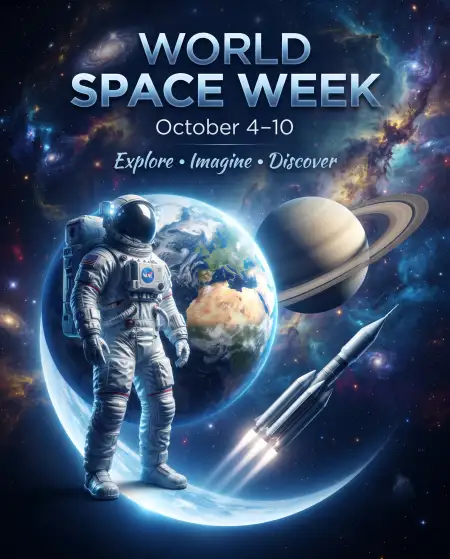 world space week 2026 background free download - World Space Week 2026 Theme