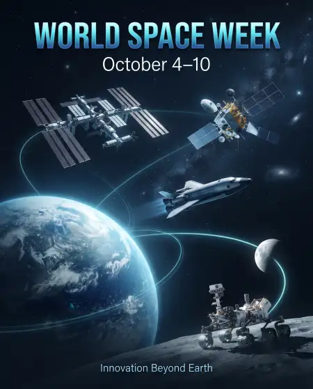 world space week 2026 facebook post