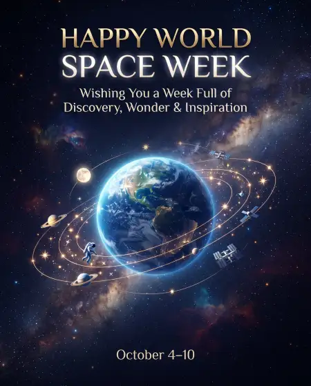 world space week 2026 png free download