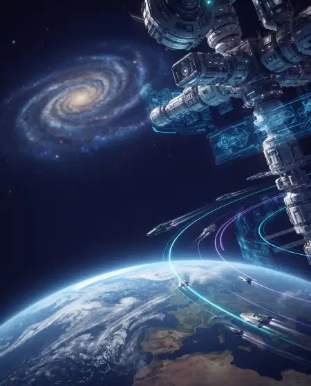 world space week cinematic space background - International Jazz Day 2026 Blog Post Ideas Free Download