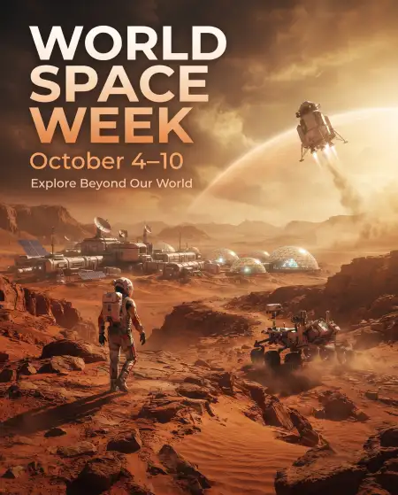 world space week space exploration
