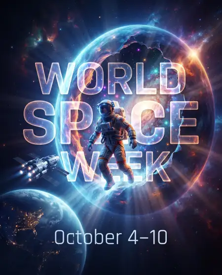 world space week students poster