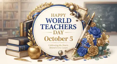 world teachers day 2026 facebook post design - World Teachers Day 2026