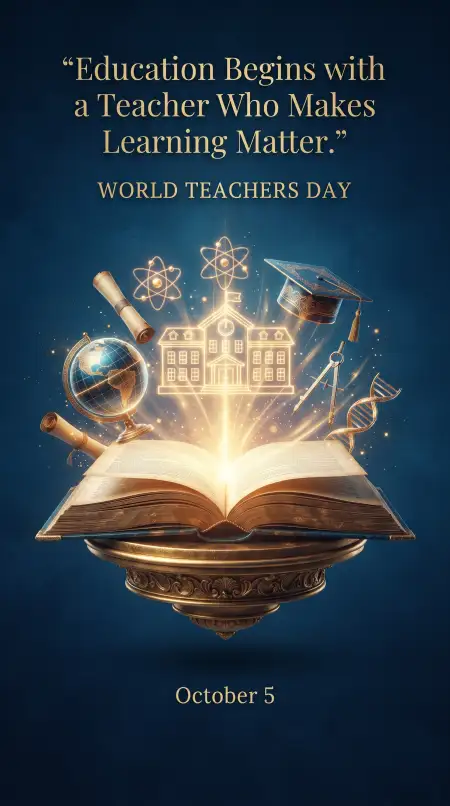 world teachers day 2026 poster - World Teachers Day 2026