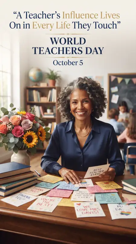 world teachers day 2026 social media post - World Teachers Day 2026