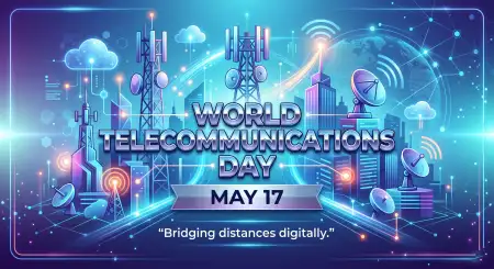 World Telecommunications Day 2026 Digital Innovation Graphics - Free World Telecommunications Day Download