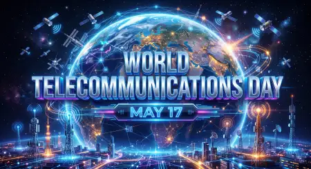 World Telecommunications Day 2026 International Communication Wallpaper - Free World Telecommunications Day Download