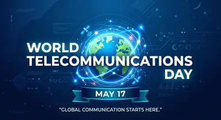 World Telecommunications Day 2026 Online Communication Concept - Free World Telecommunications Day Download