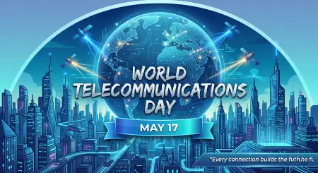World Telecommunications Day 2026 Social Media Banner - Free World Telecommunications Day Download